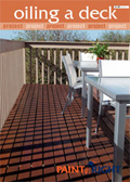 Do it yourself Oiling a Deck project