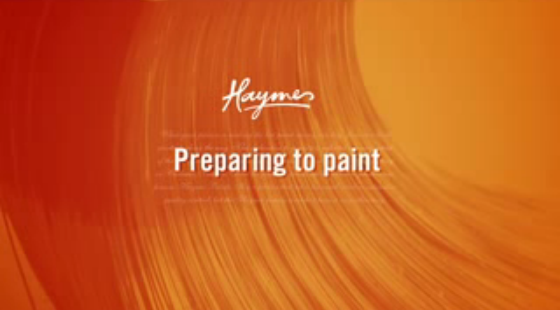 prepare to paint