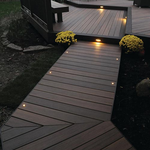 Timber Board Walk Deck Entertaining Space